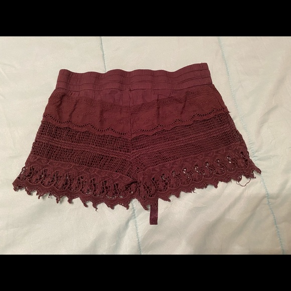 Black Lace Shorts - Picture 2 of 2